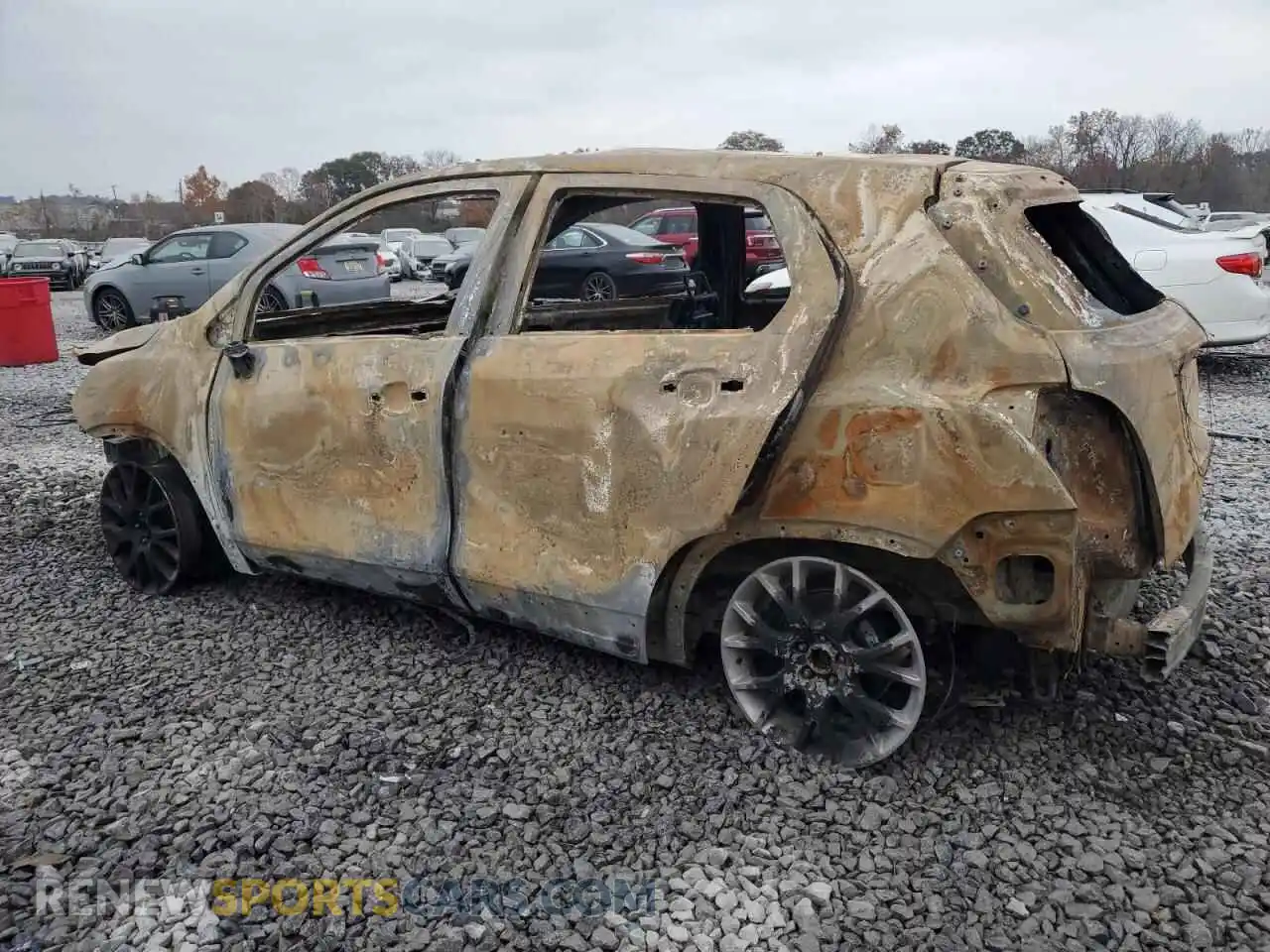 2 Photograph of a damaged car KL7CJPSM9NB556951 CHEVROLET TRAX 2022