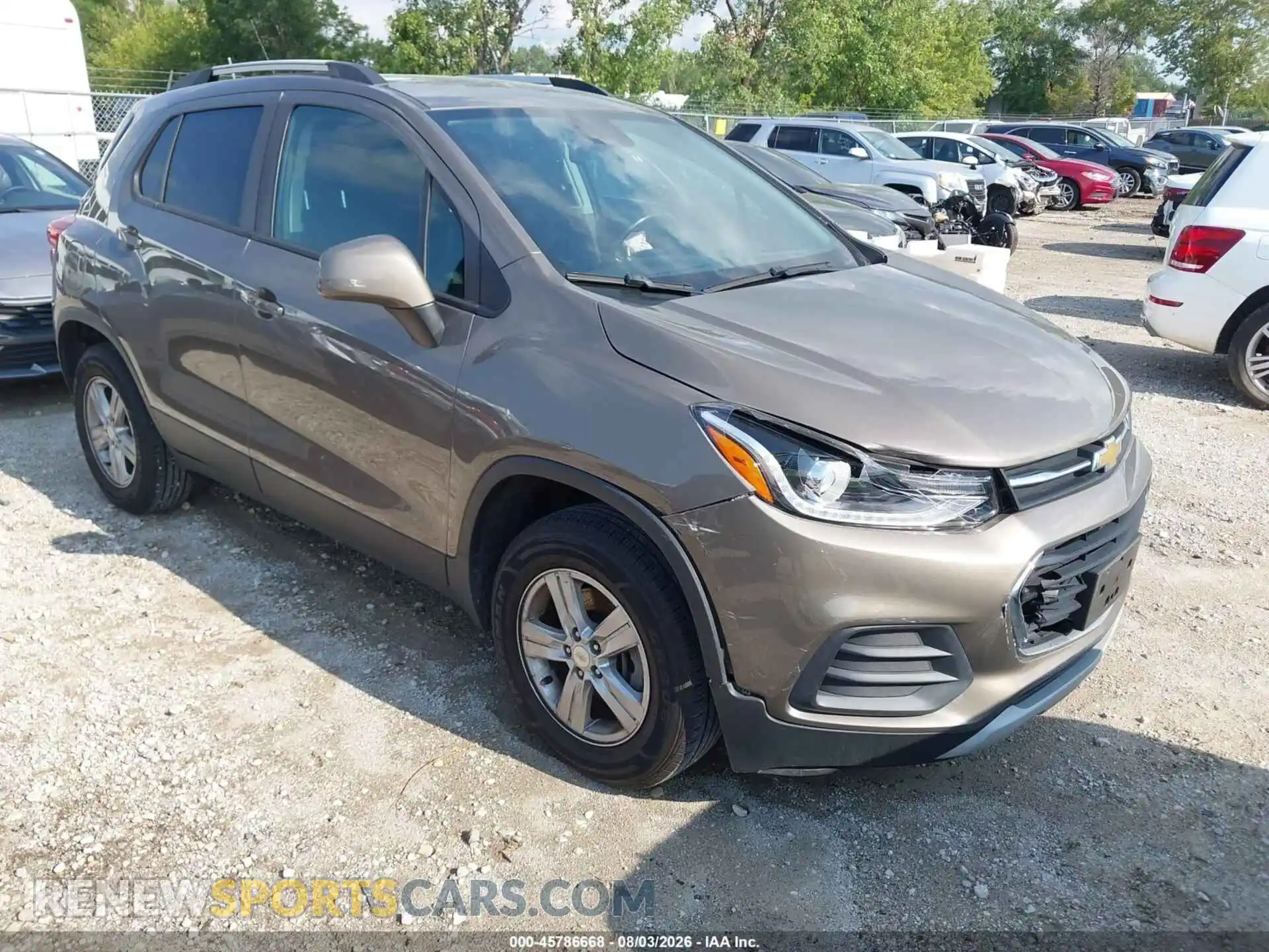 1 Photograph of a damaged car KL7CJPSMXNB528429 CHEVROLET TRAX 2022