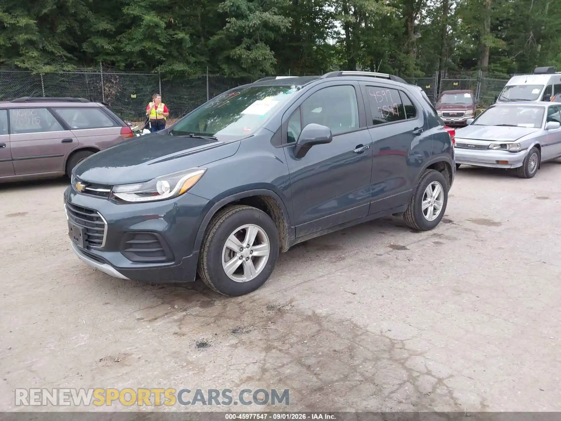 2 fotografías del automóvil dañado KL7CJPSMXNB540743 CHEVROLET TRAX 2022