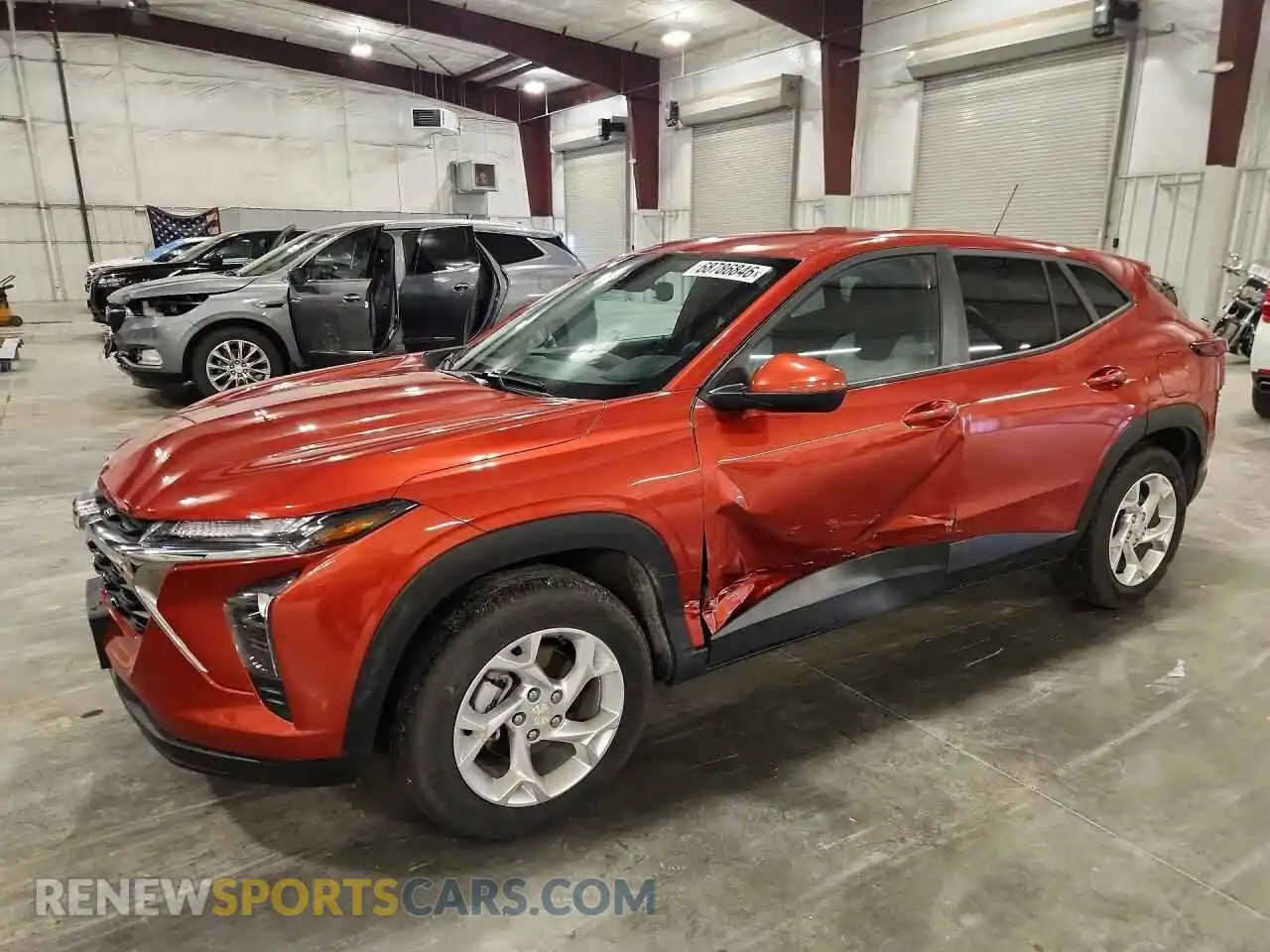 1 Photograph of a damaged car KL77LFE20RC040929 CHEVROLET TRAX 2024