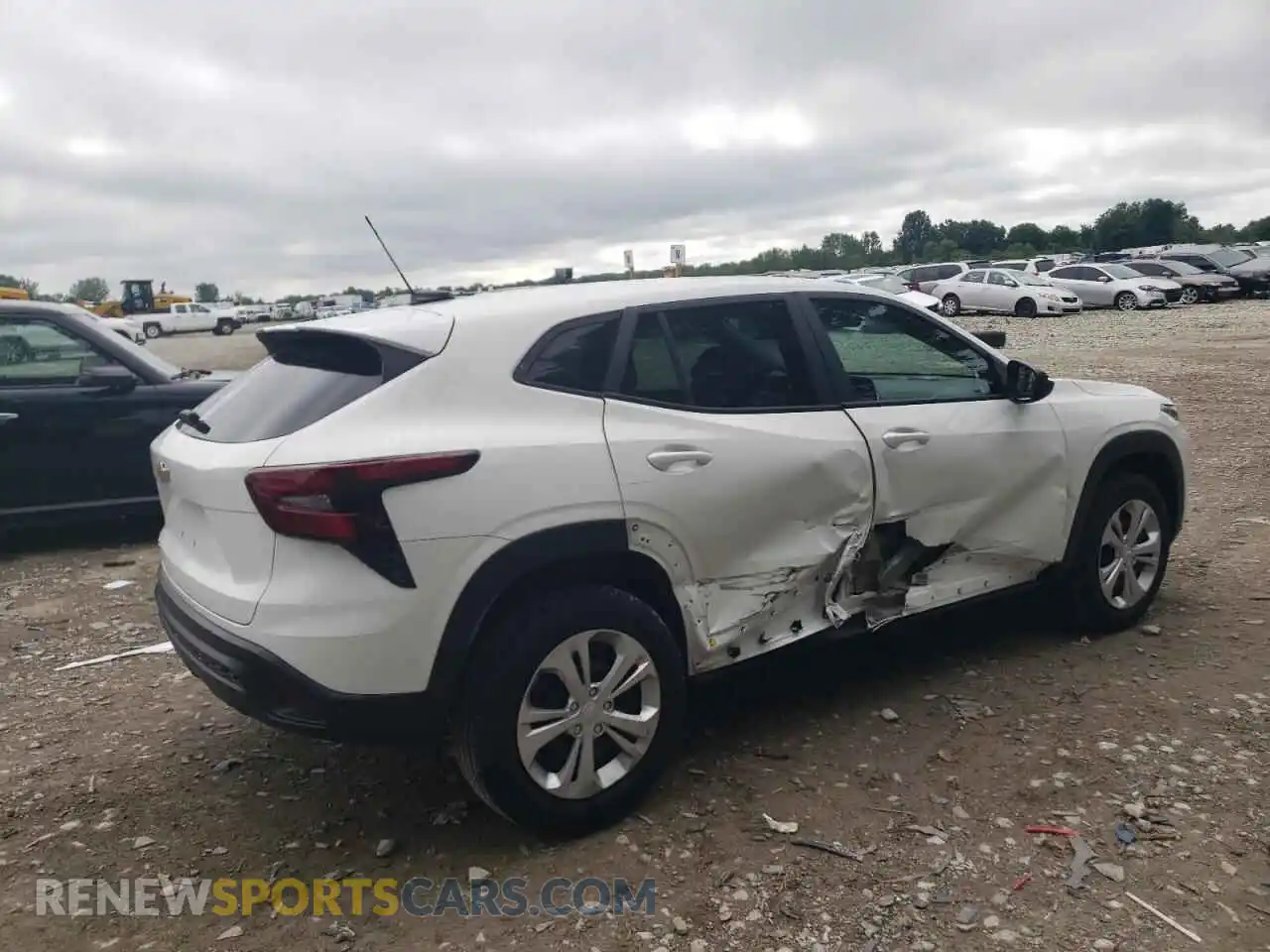 3 Photograph of a damaged car KL77LFE20RC056709 CHEVROLET TRAX 2024