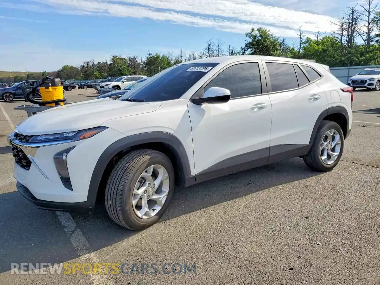 1 Фотография поврежденного автомобиля KL77LFE20RC064356 CHEVROLET TRAX 2024