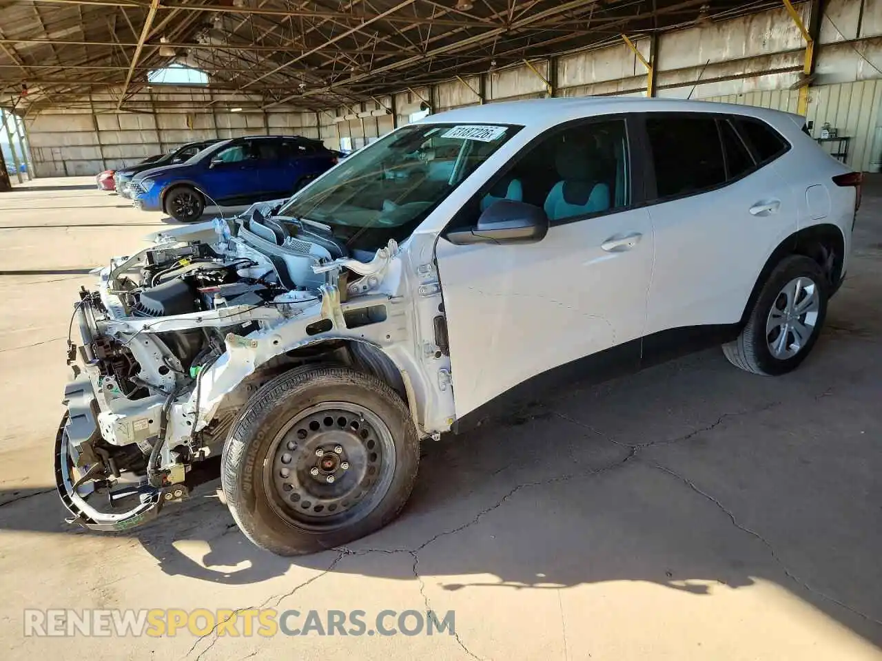 1 fotografías del automóvil dañado KL77LFE20RC092500 CHEVROLET TRAX 2024