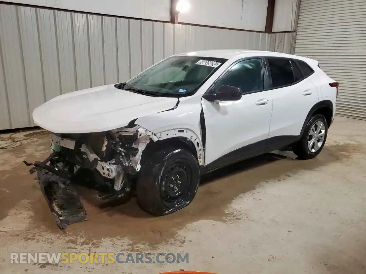 1 Photograph of a damaged car KL77LFE20RC114558 CHEVROLET TRAX 2024