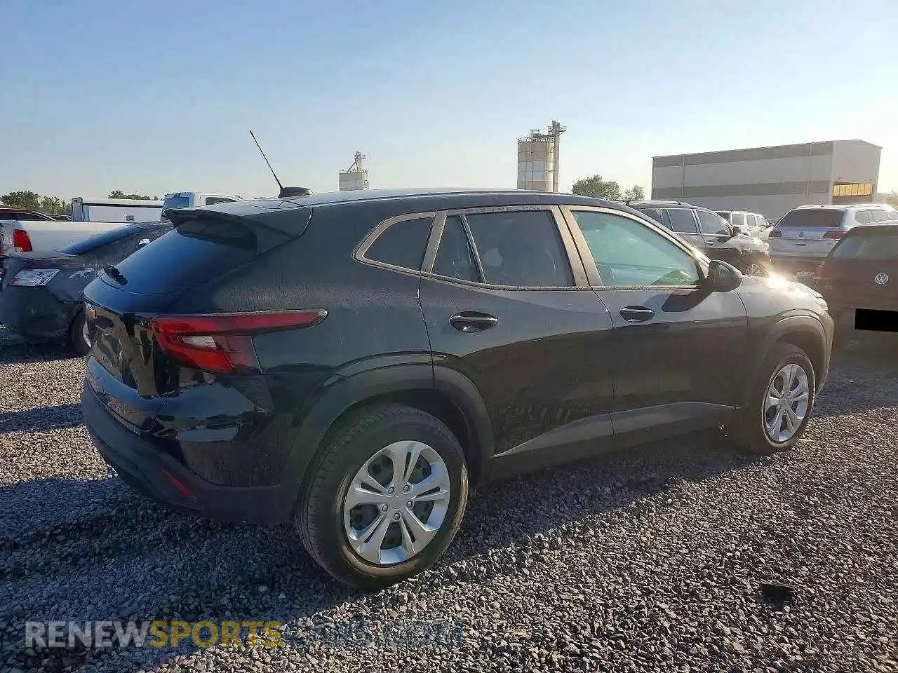 3 fotografías del automóvil dañado KL77LFE20RC123311 CHEVROLET TRAX 2024