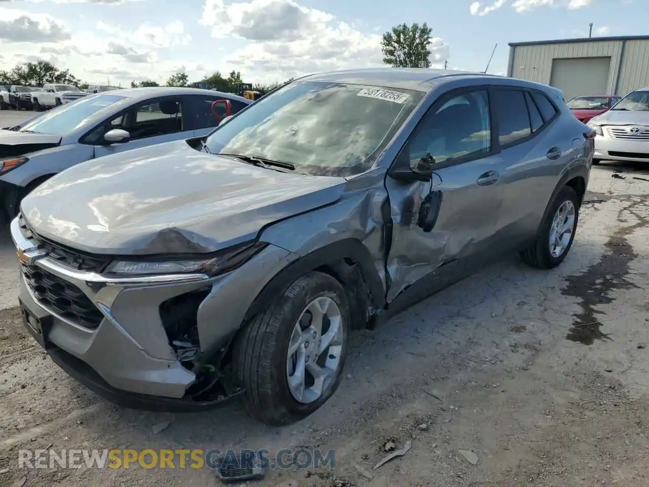 1 Photograph of a damaged car KL77LFE20RC132977 CHEVROLET TRAX 2024