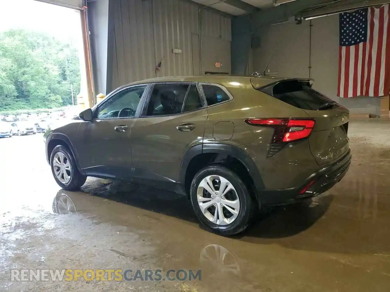 2 Photograph of a damaged car KL77LFE20RC141646 CHEVROLET TRAX 2024