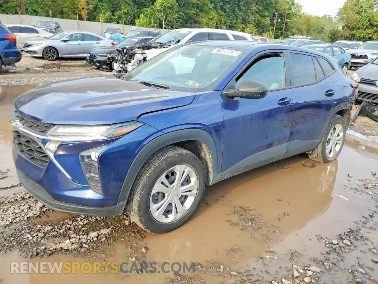 1 Фотография поврежденного автомобиля KL77LFE20RC153411 CHEVROLET TRAX 2024