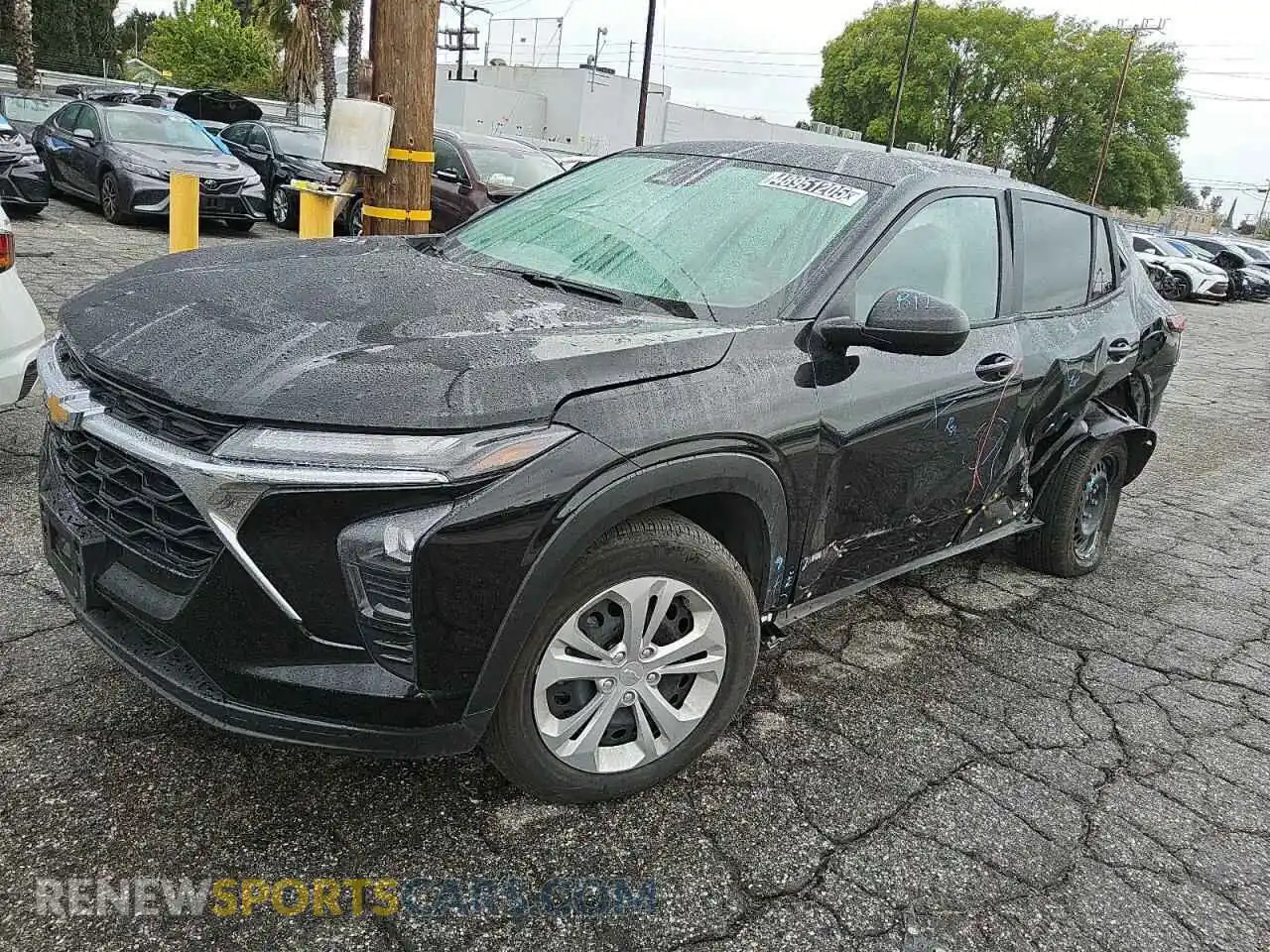 1 fotografías del automóvil dañado KL77LFE20RC242640 CHEVROLET TRAX 2024