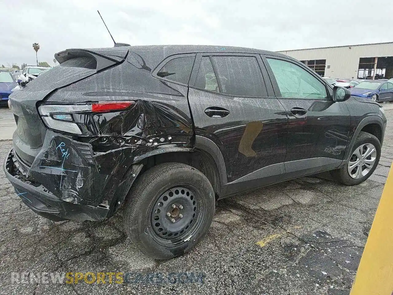 3 fotografías del automóvil dañado KL77LFE20RC242640 CHEVROLET TRAX 2024