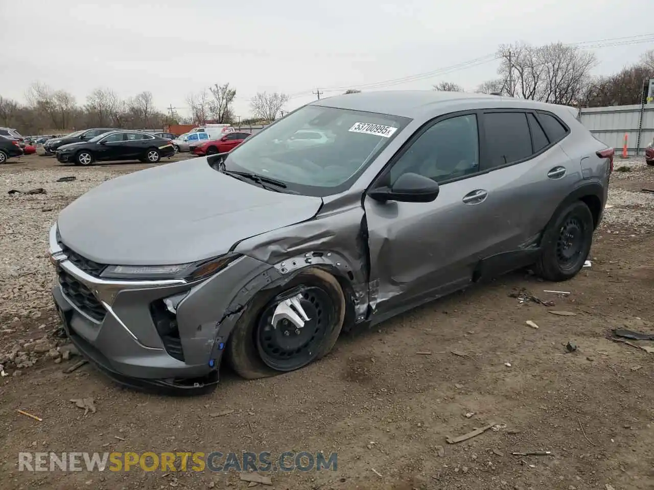 1 Photograph of a damaged car KL77LFE21RC090013 CHEVROLET TRAX 2024