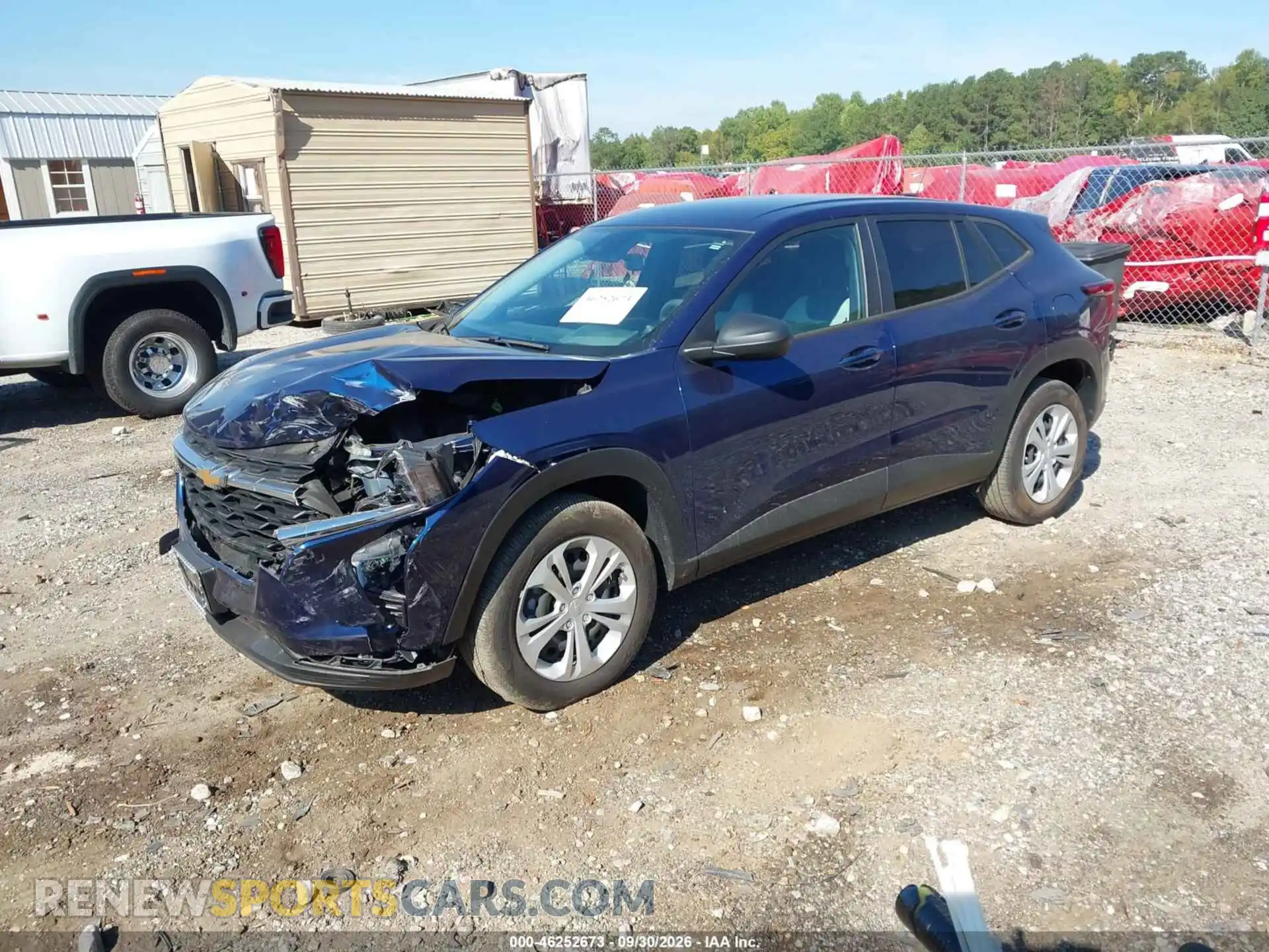 2 Photograph of a damaged car KL77LFE21RC096636 CHEVROLET TRAX 2024