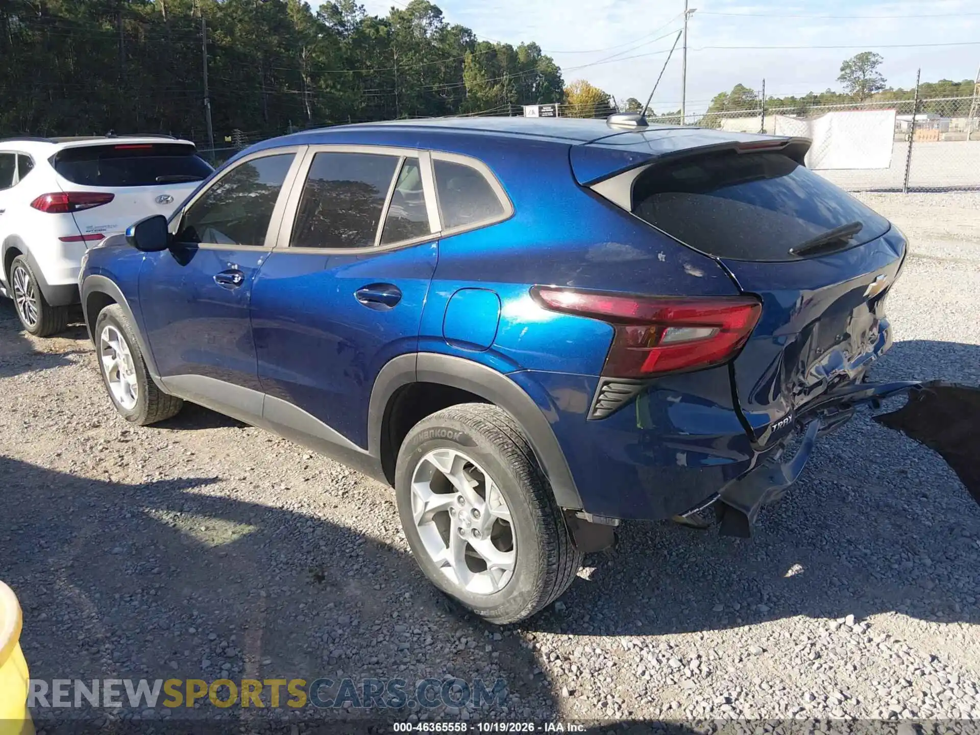 3 Photograph of a damaged car KL77LFE21RC136052 CHEVROLET TRAX 2024