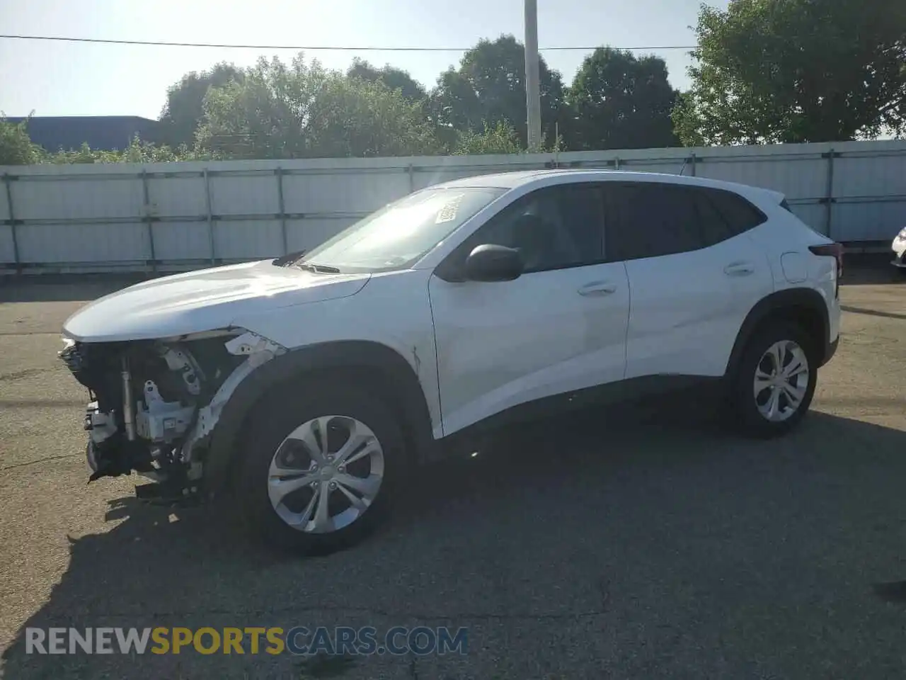 1 Photograph of a damaged car KL77LFE21RC198924 CHEVROLET TRAX 2024