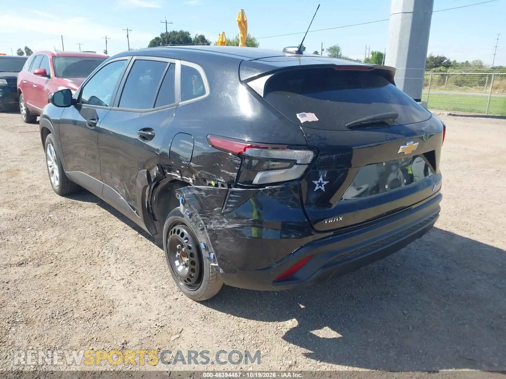 3 Photograph of a damaged car KL77LFE22RC014705 CHEVROLET TRAX 2024