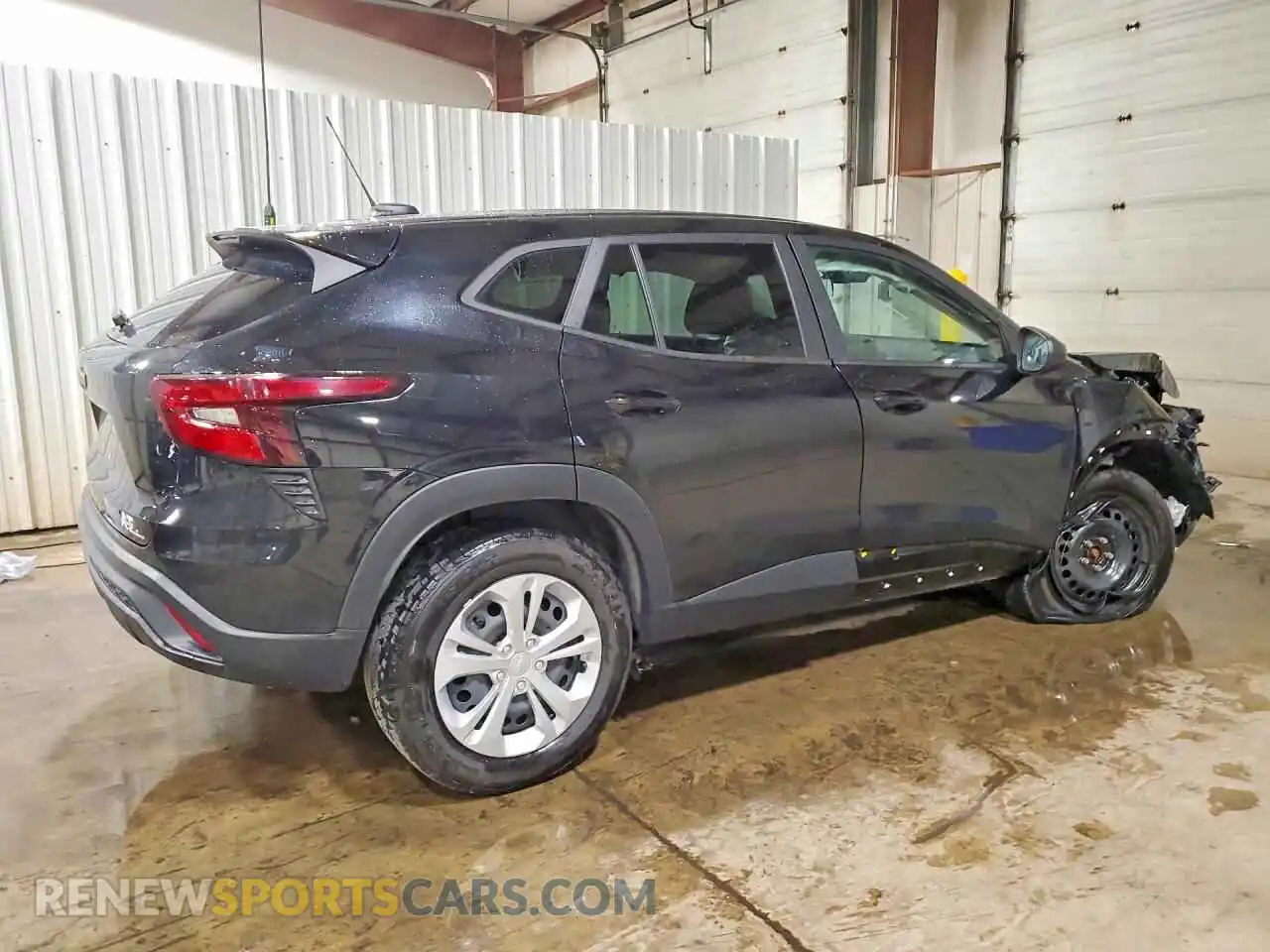 3 fotografías del automóvil dañado KL77LFE22RC033531 CHEVROLET TRAX 2024