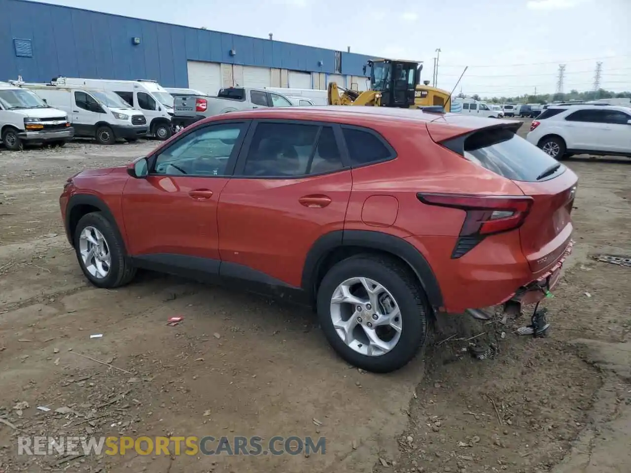 2 Photograph of a damaged car KL77LFE22RC072779 CHEVROLET TRAX 2024