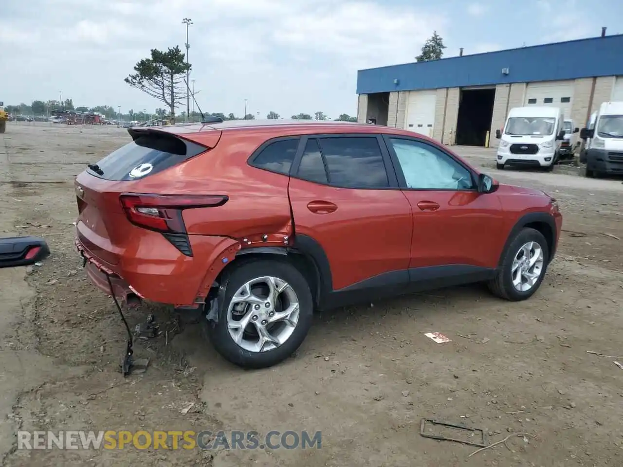 3 Photograph of a damaged car KL77LFE22RC072779 CHEVROLET TRAX 2024