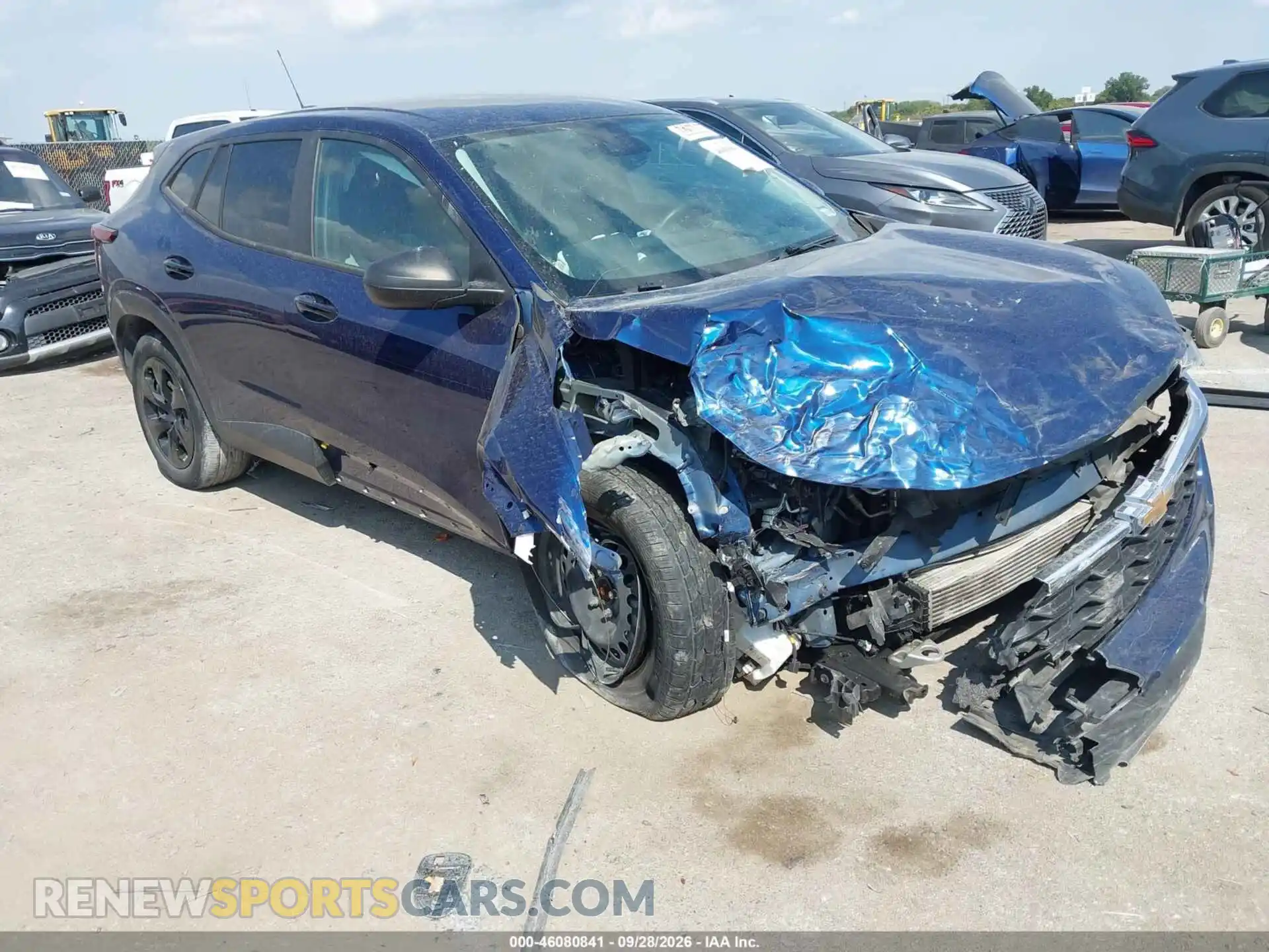 1 Фотография поврежденного автомобиля KL77LFE22RC088772 CHEVROLET TRAX 2024