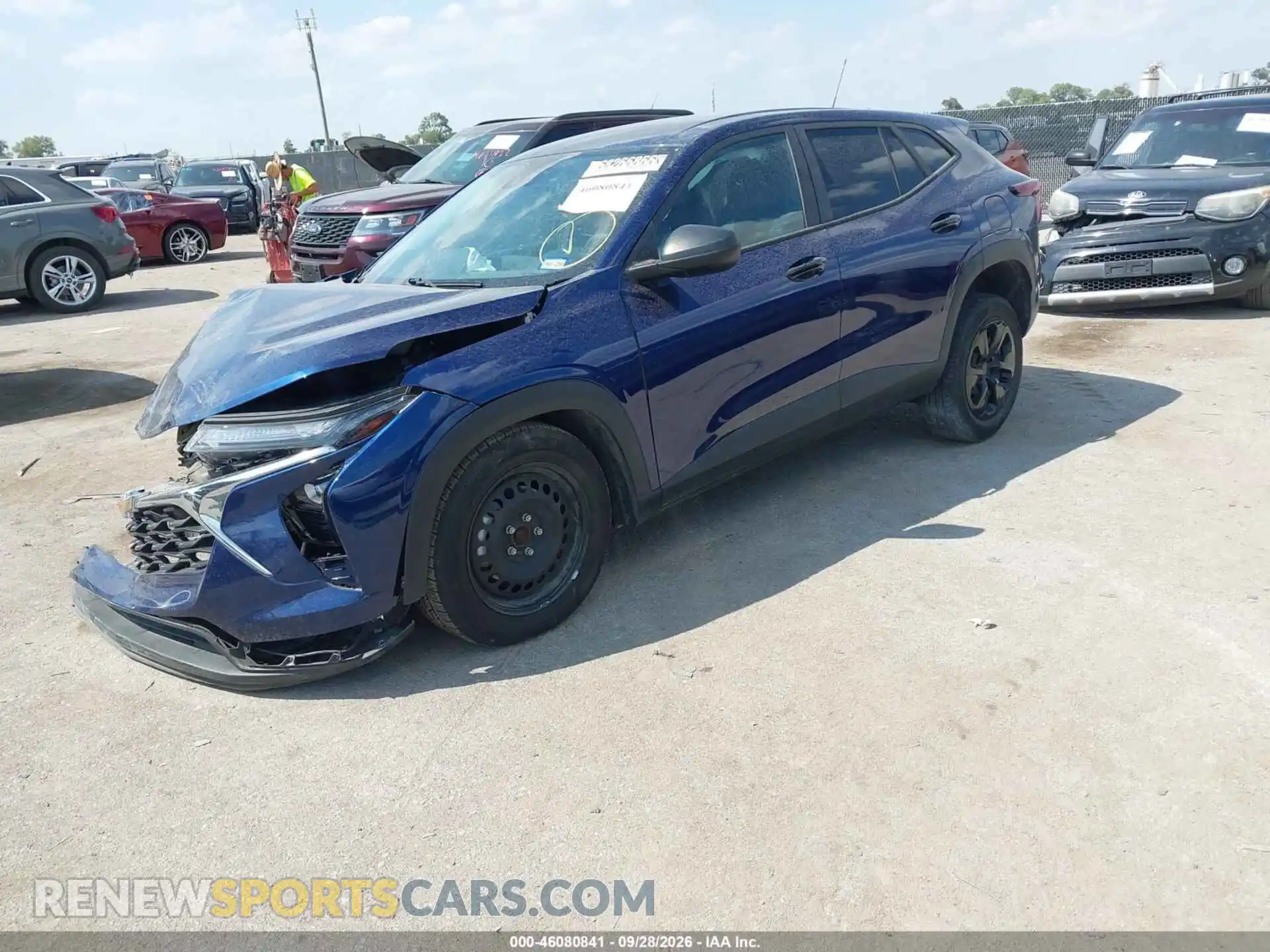 2 Фотография поврежденного автомобиля KL77LFE22RC088772 CHEVROLET TRAX 2024