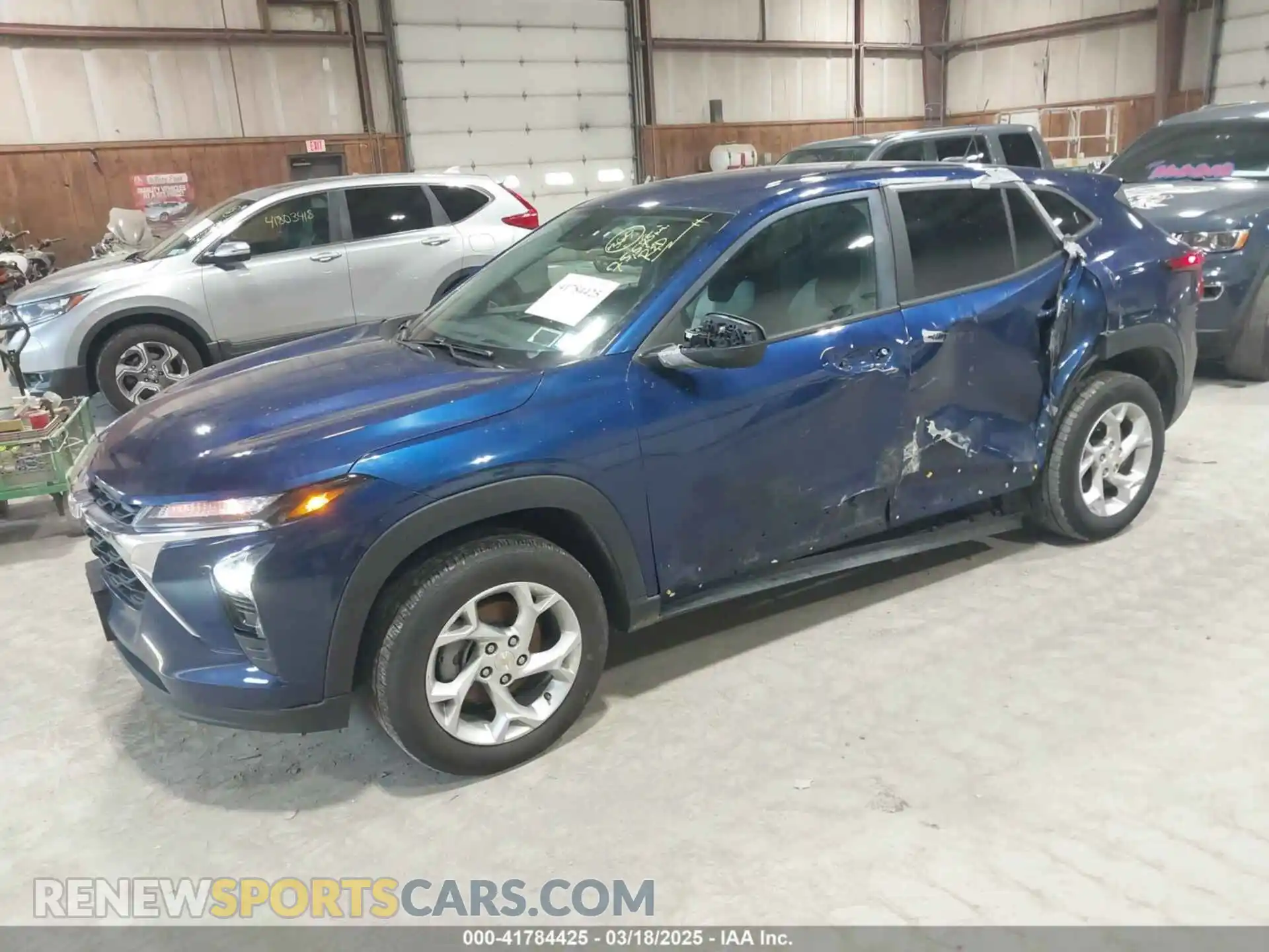 2 Photograph of a damaged car KL77LFE22RC100676 CHEVROLET TRAX 2024