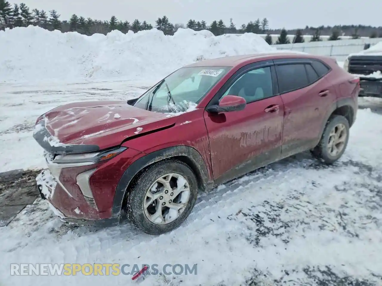 1 Photograph of a damaged car KL77LFE22RC189701 CHEVROLET TRAX 2024