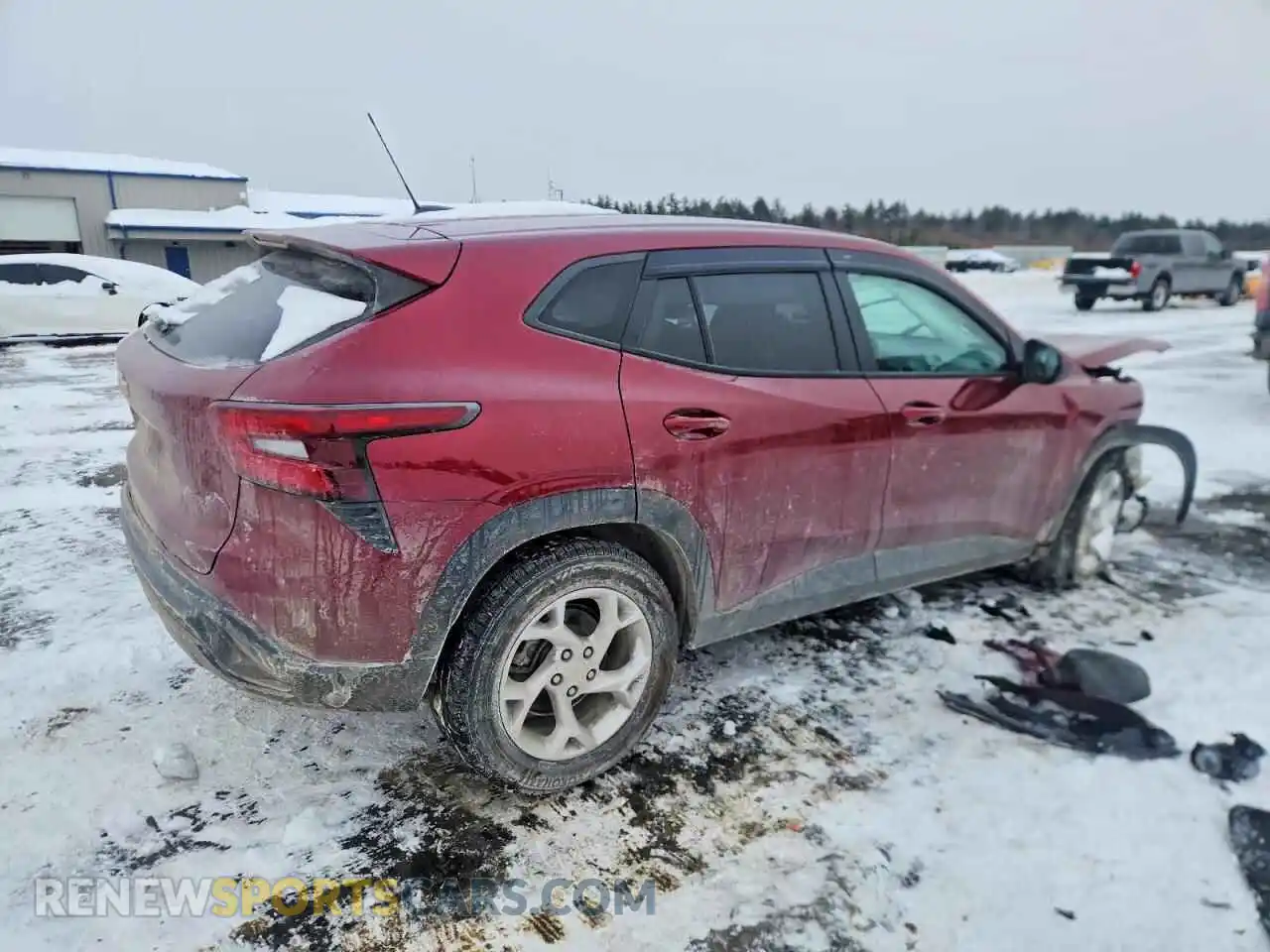 3 Photograph of a damaged car KL77LFE22RC189701 CHEVROLET TRAX 2024