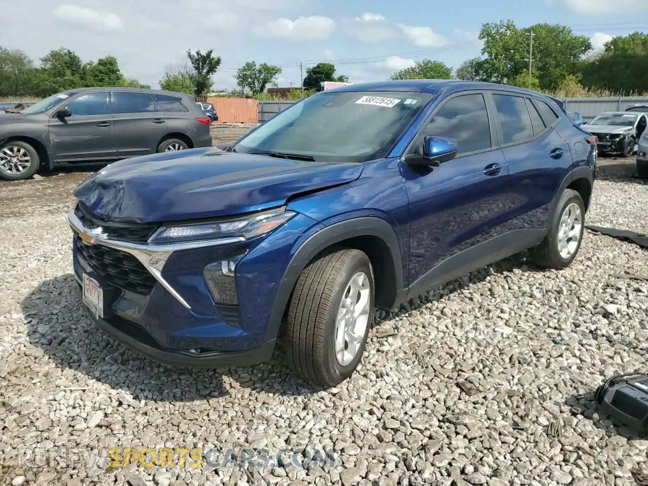 1 fotografías del automóvil dañado KL77LFE23RC044151 CHEVROLET TRAX 2024