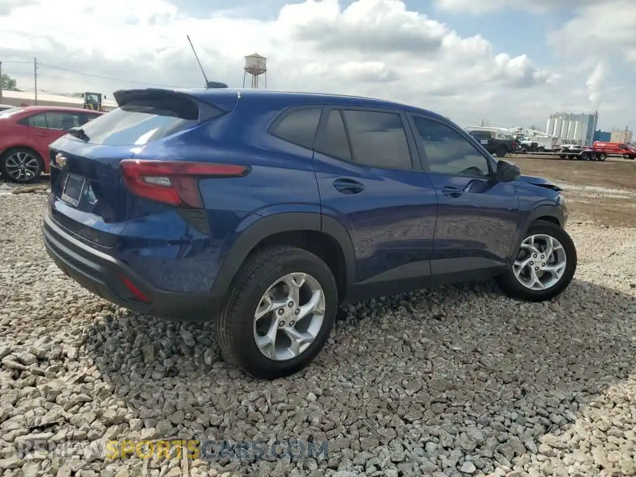 3 fotografías del automóvil dañado KL77LFE23RC044151 CHEVROLET TRAX 2024