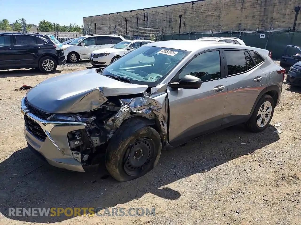 1 Photograph of a damaged car KL77LFE23RC052735 CHEVROLET TRAX 2024