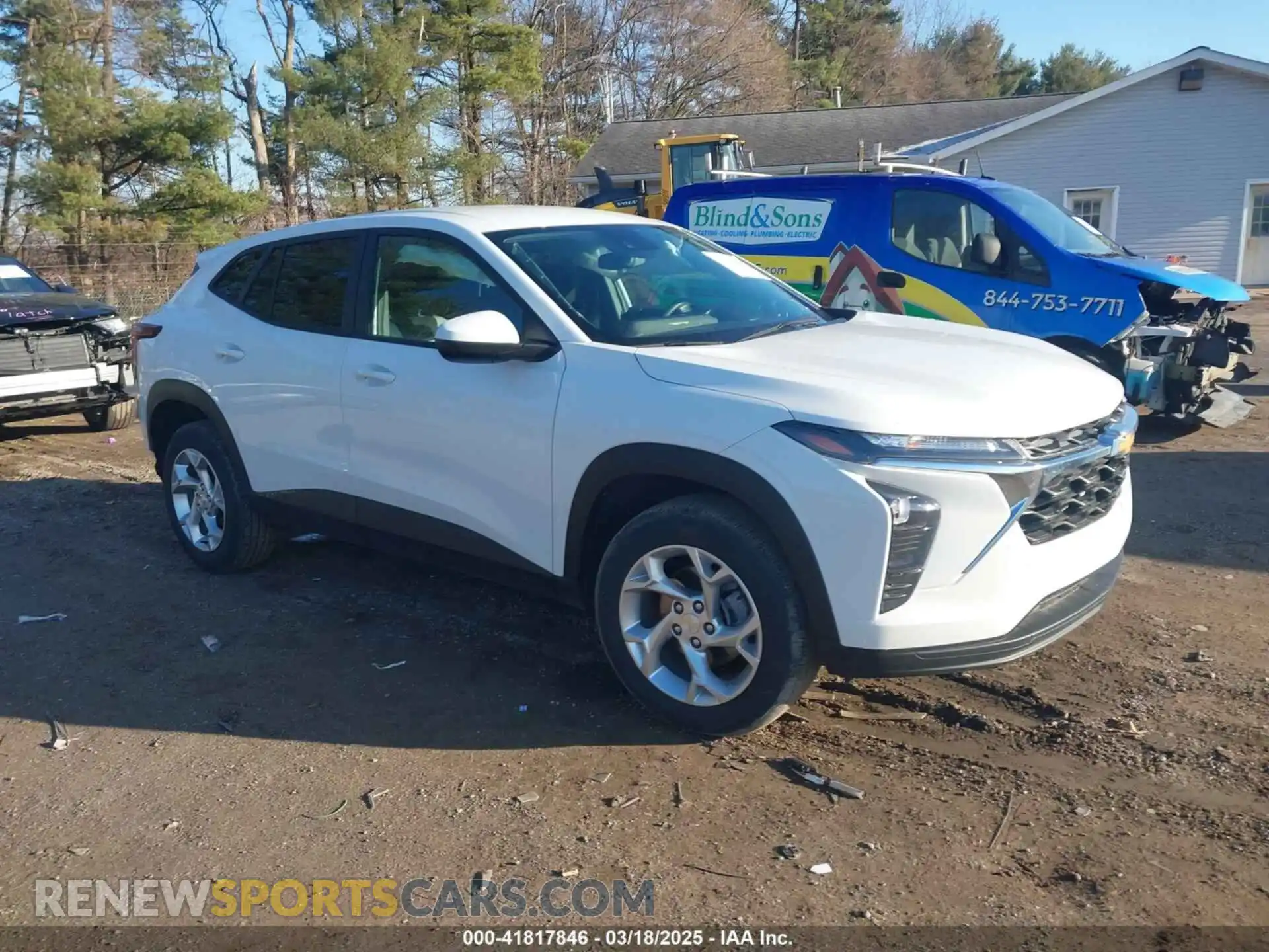 1 Photograph of a damaged car KL77LFE23RC062956 CHEVROLET TRAX 2024