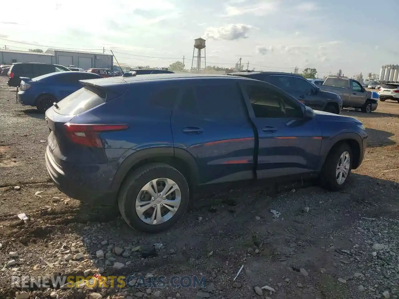 3 Photograph of a damaged car KL77LFE23RC098369 CHEVROLET TRAX 2024