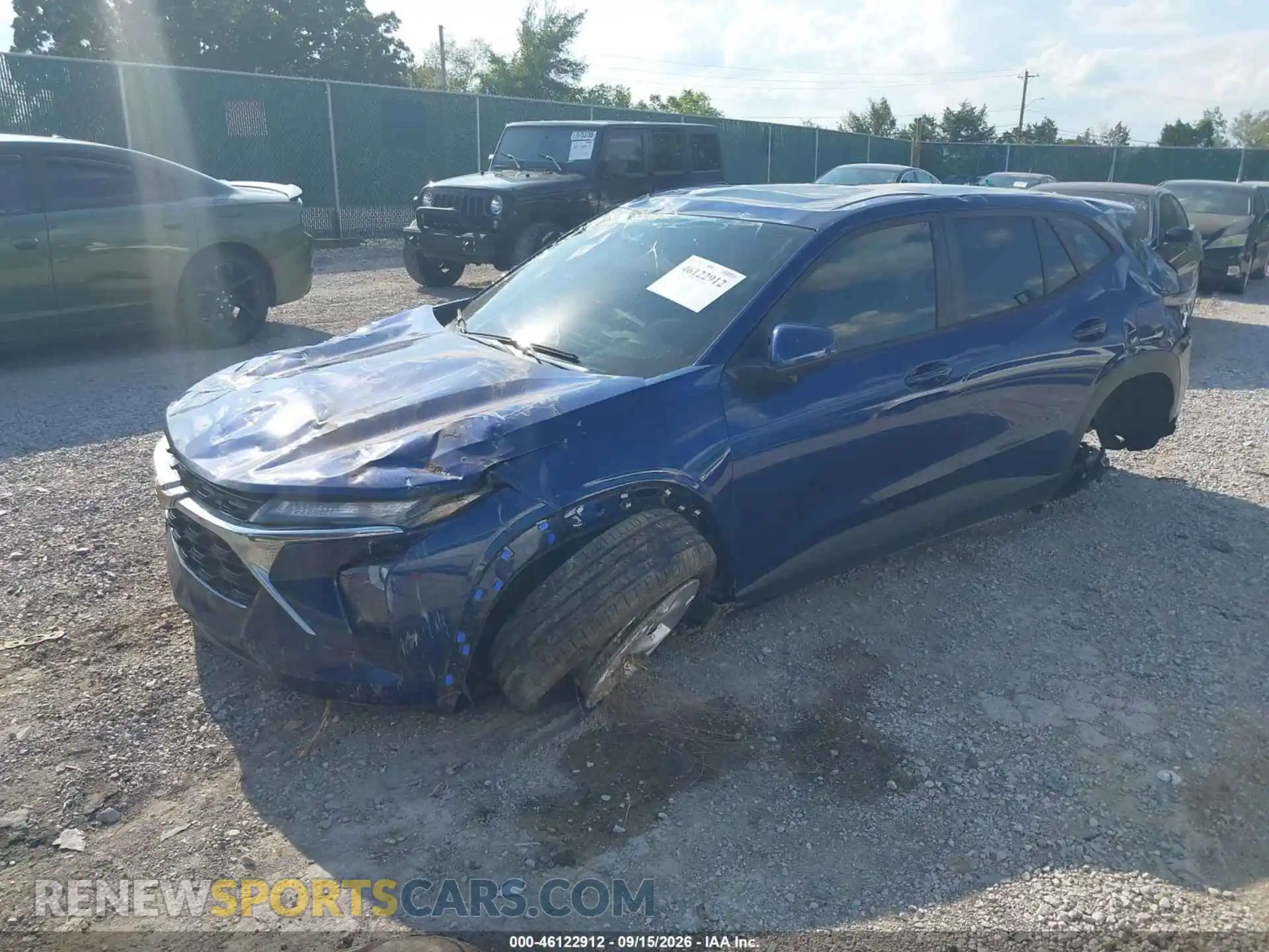 2 Photograph of a damaged car KL77LFE23RC098601 CHEVROLET TRAX 2024
