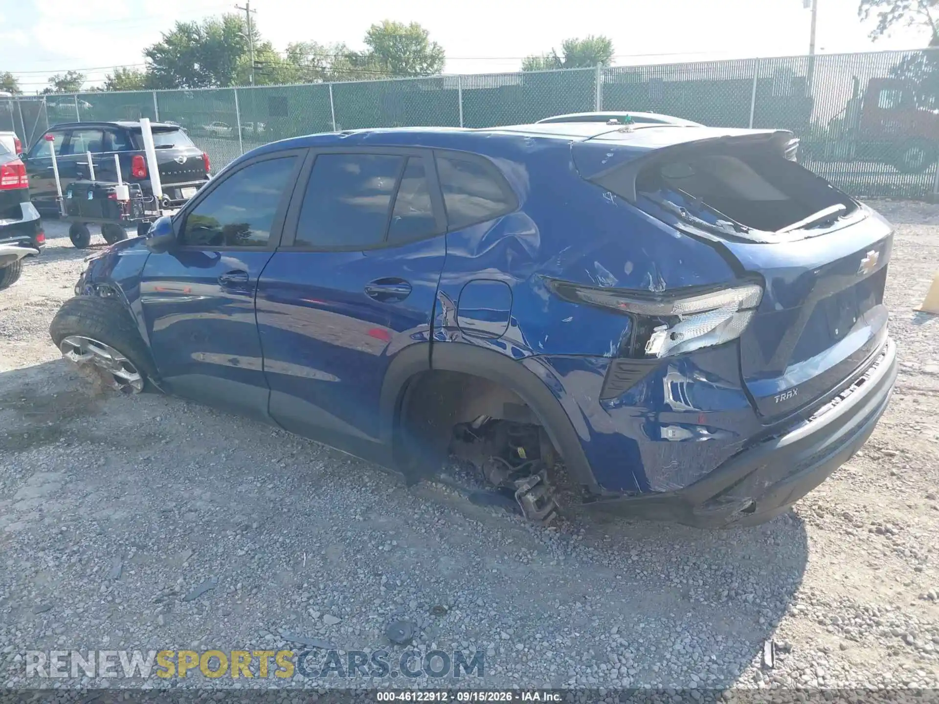 3 Photograph of a damaged car KL77LFE23RC098601 CHEVROLET TRAX 2024