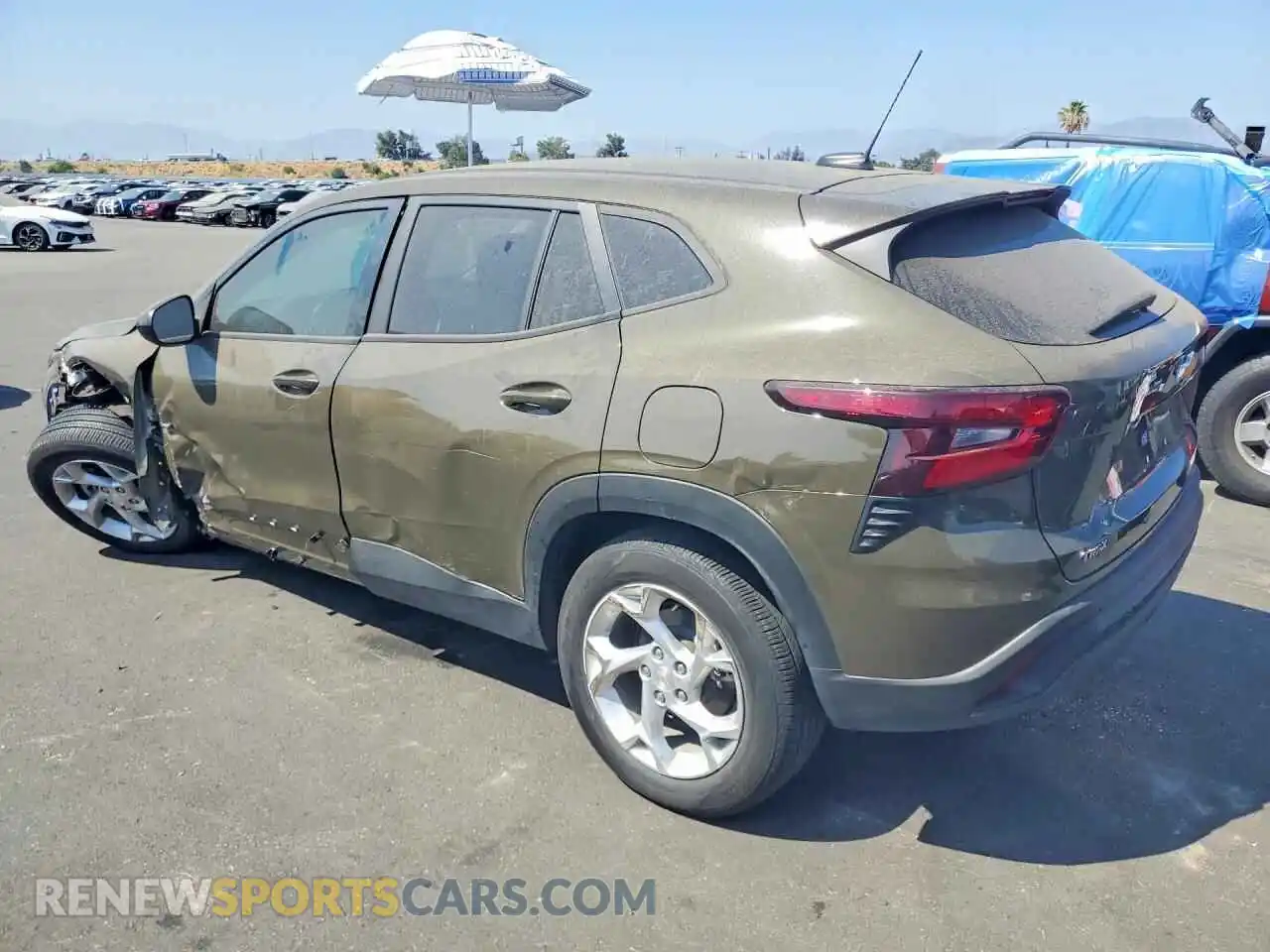 2 Photograph of a damaged car KL77LFE23RC104168 CHEVROLET TRAX 2024