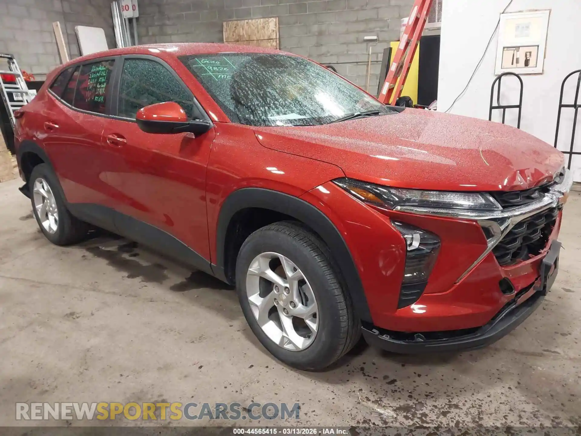 1 Photograph of a damaged car KL77LFE23RC121634 CHEVROLET TRAX 2024