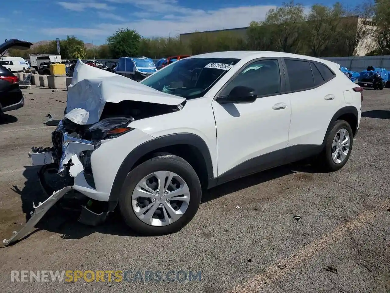 1 Фотография поврежденного автомобиля KL77LFE23RC142984 CHEVROLET TRAX 2024