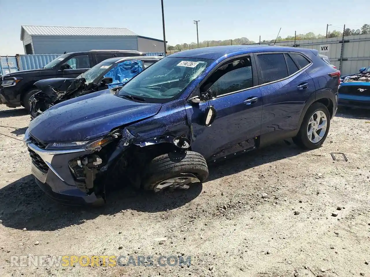 1 Photograph of a damaged car KL77LFE23RC163043 CHEVROLET TRAX 2024