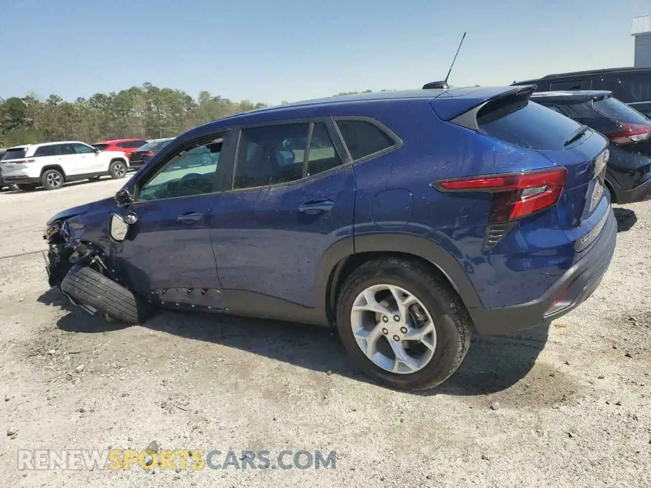 2 Photograph of a damaged car KL77LFE23RC163043 CHEVROLET TRAX 2024