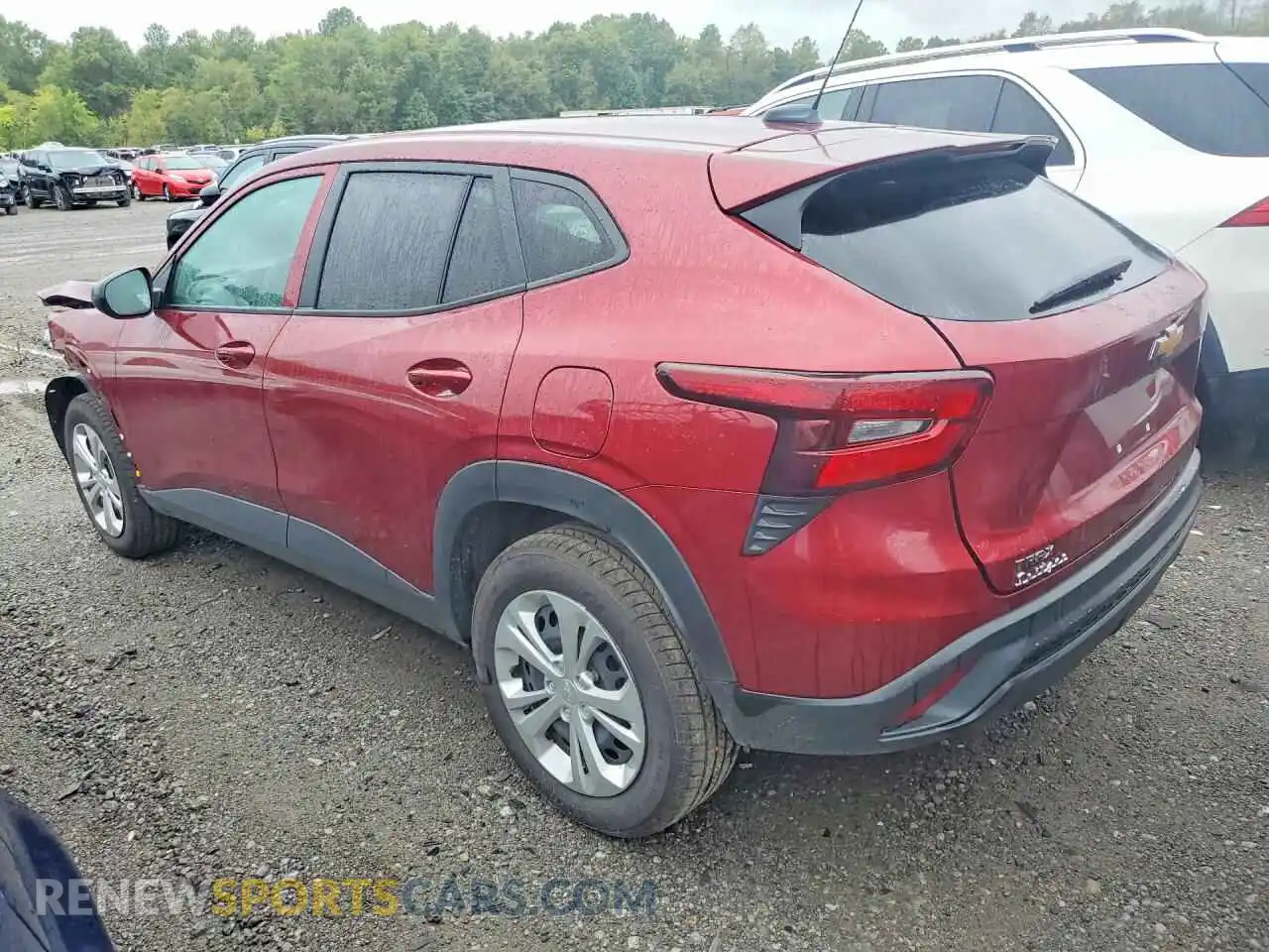 2 Photograph of a damaged car KL77LFE23RC188573 CHEVROLET TRAX 2024
