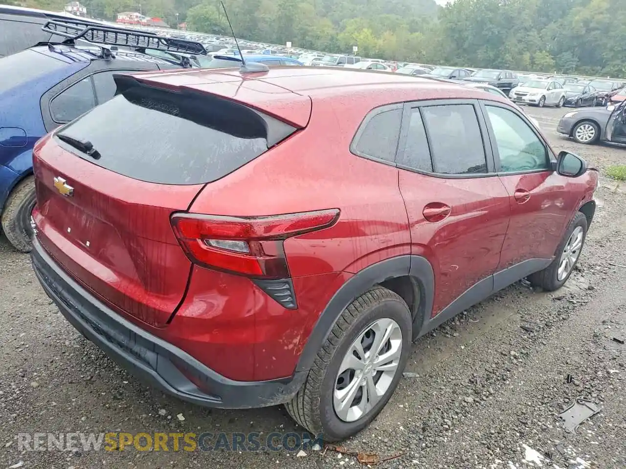 3 Photograph of a damaged car KL77LFE23RC188573 CHEVROLET TRAX 2024