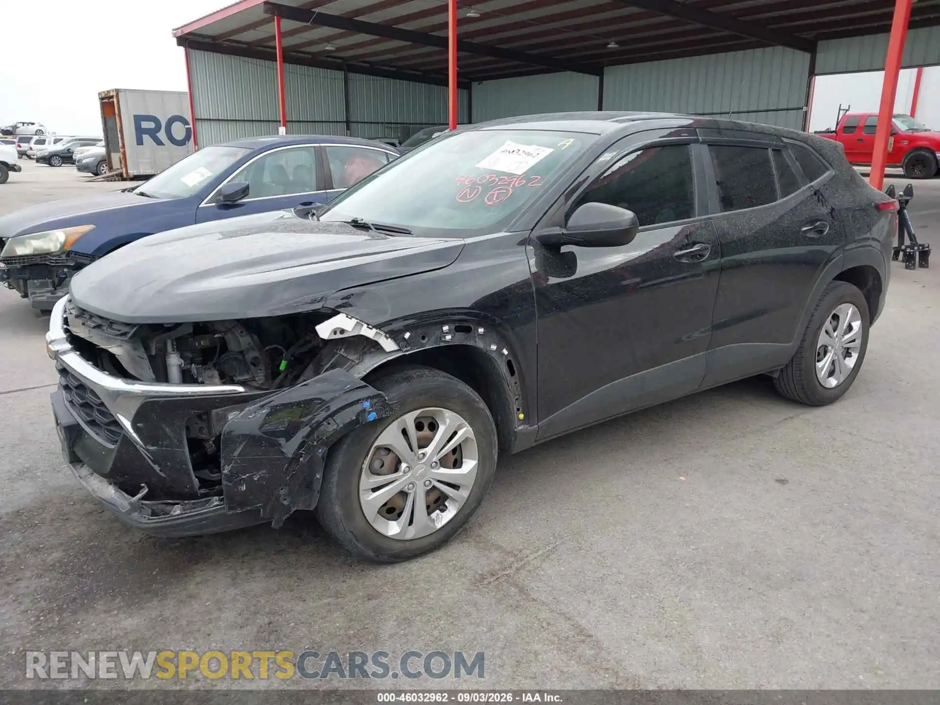 2 Фотография поврежденного автомобиля KL77LFE23RC236959 CHEVROLET TRAX 2024