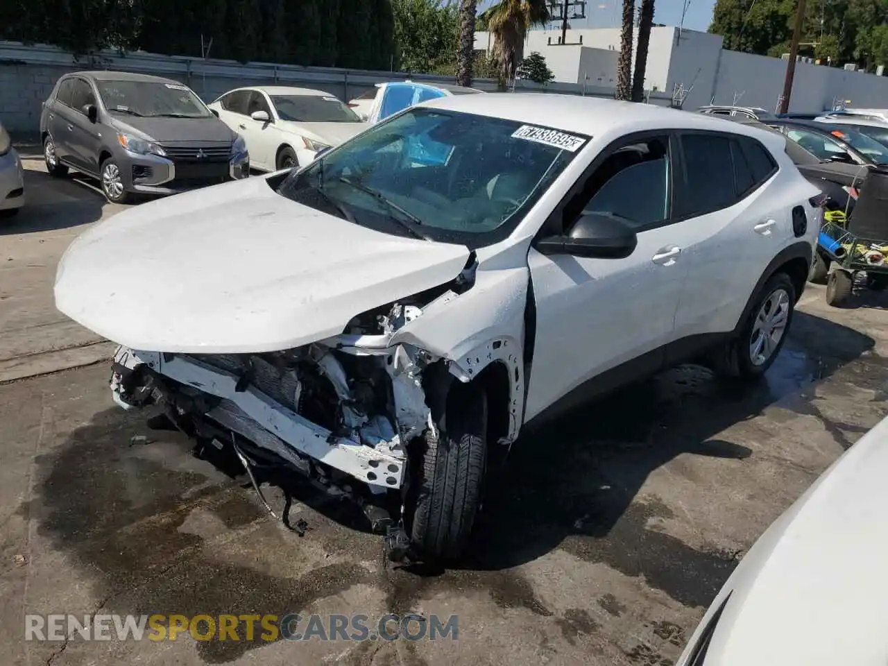 1 Photograph of a damaged car KL77LFE23RC244012 CHEVROLET TRAX 2024