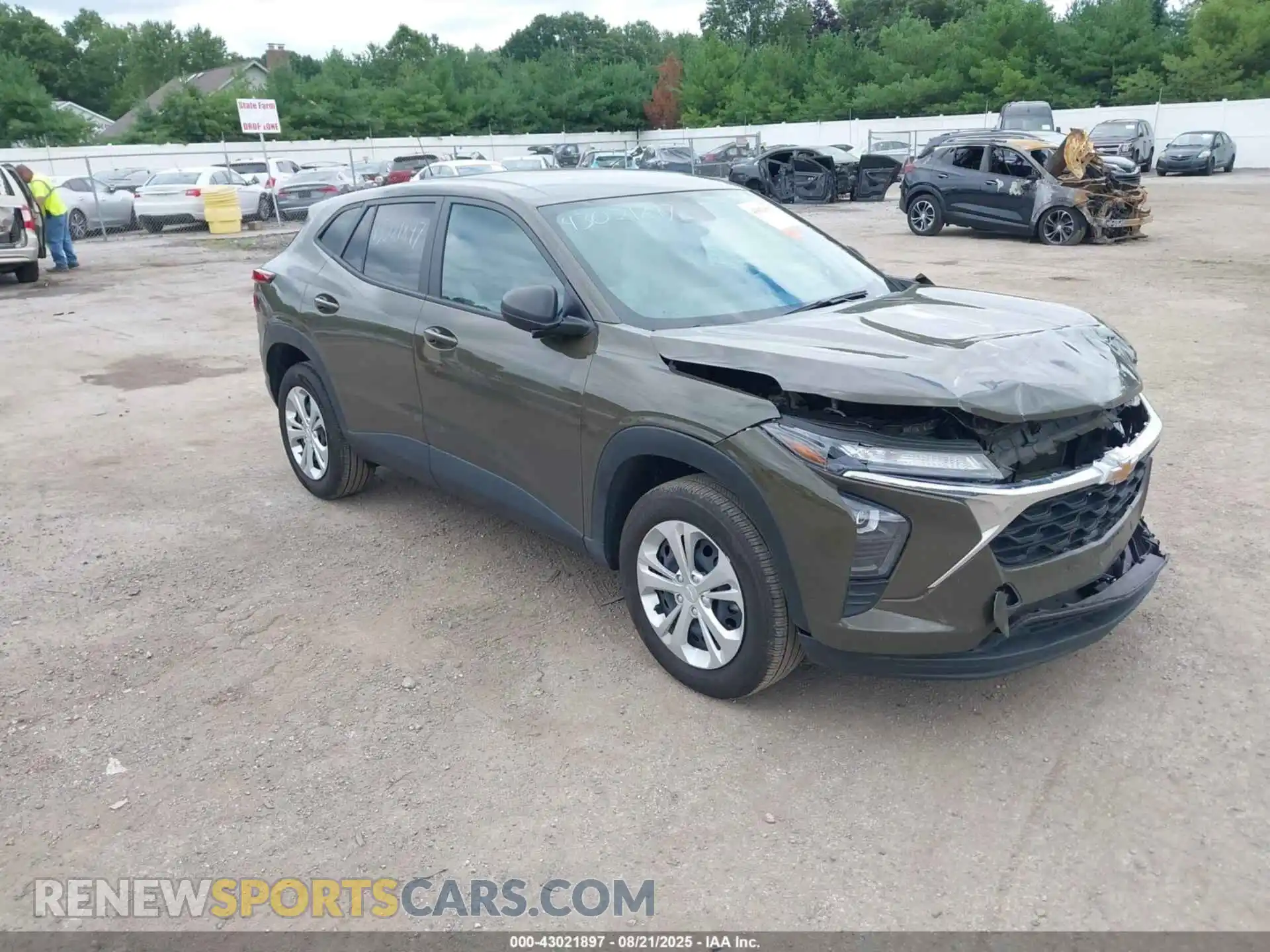 1 fotografías del automóvil dañado KL77LFE24RC103529 CHEVROLET TRAX 2024