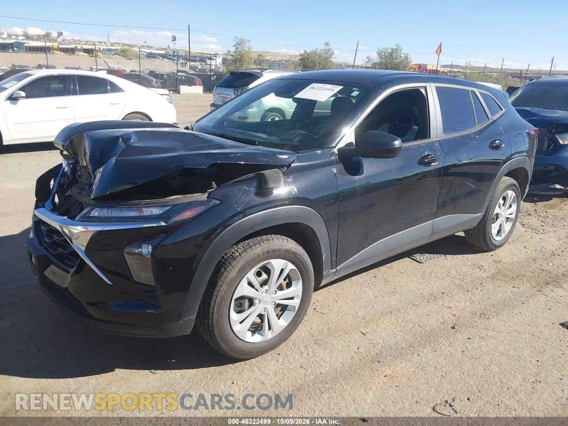2 Фотография поврежденного автомобиля KL77LFE24RC109508 CHEVROLET TRAX 2024