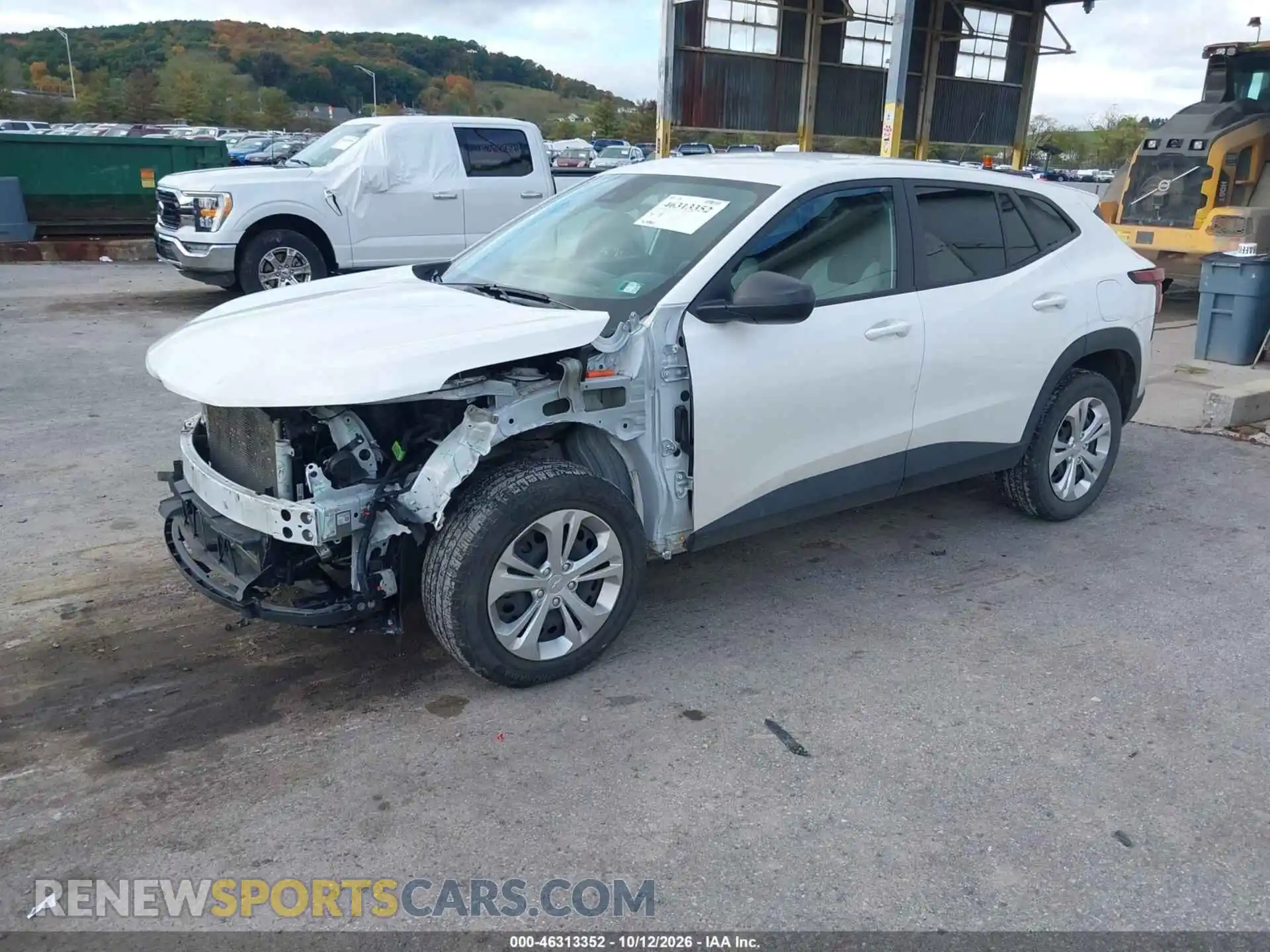 2 Фотография поврежденного автомобиля KL77LFE24RC200195 CHEVROLET TRAX 2024