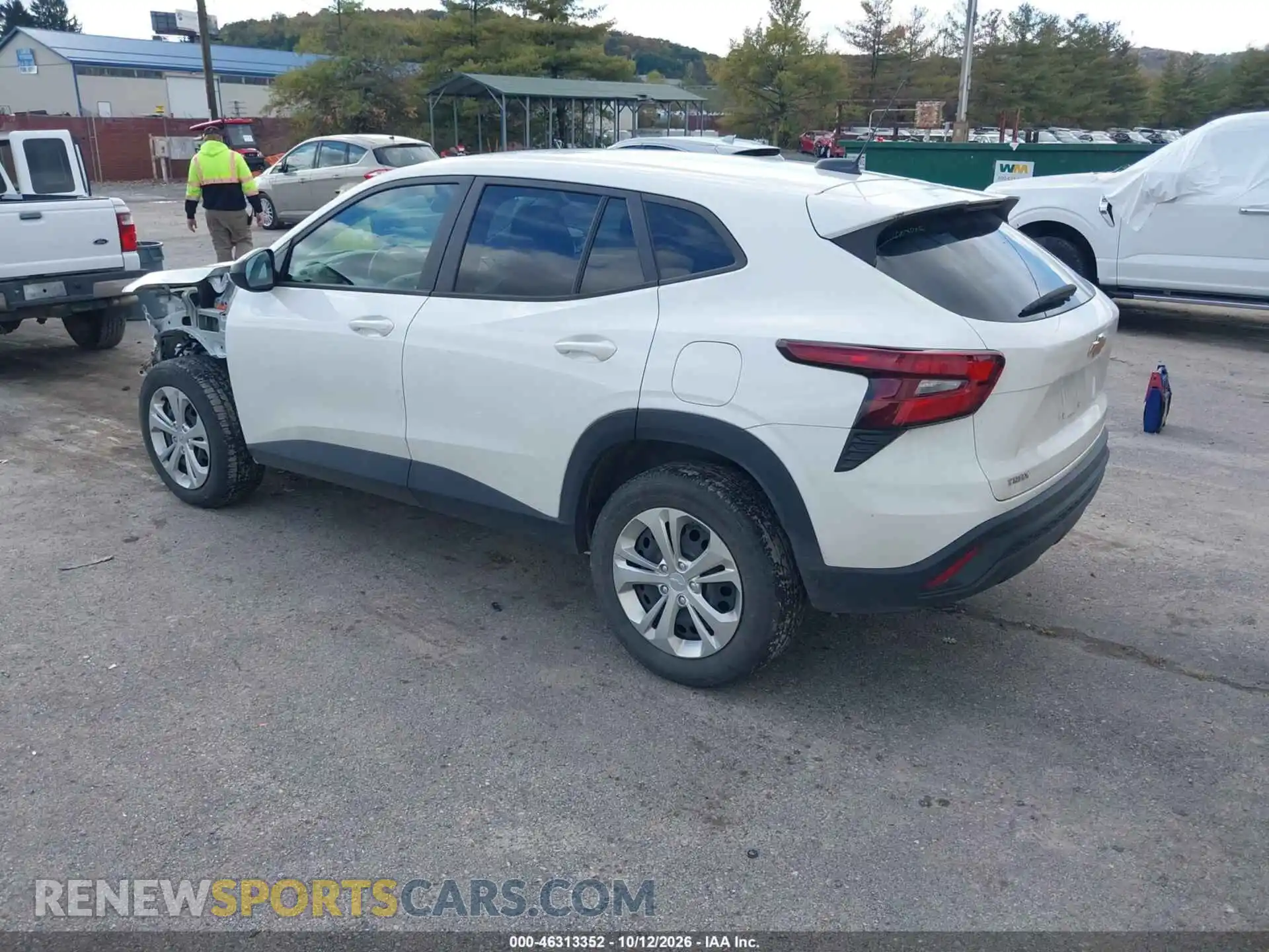 3 Фотография поврежденного автомобиля KL77LFE24RC200195 CHEVROLET TRAX 2024
