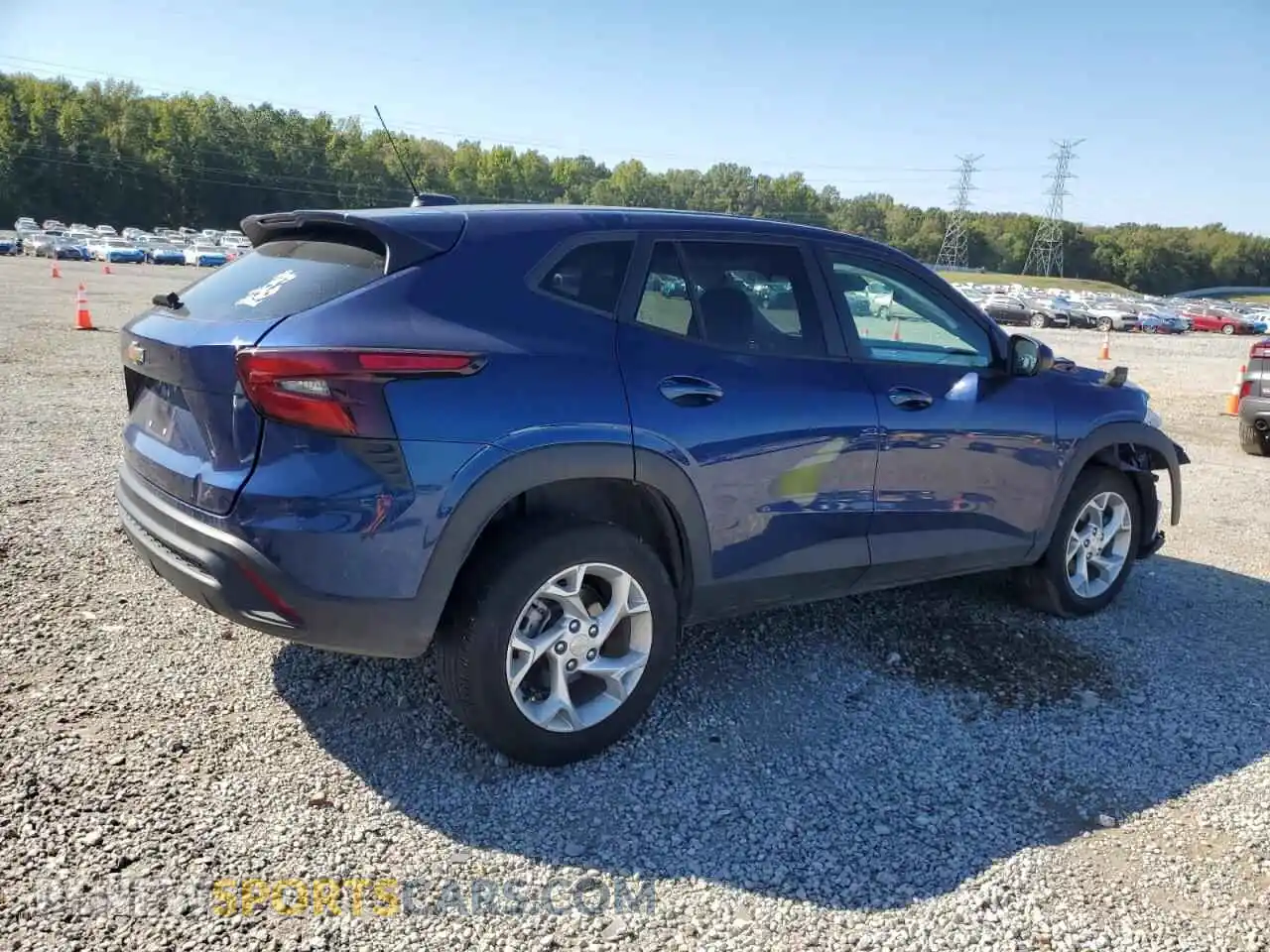 3 Photograph of a damaged car KL77LFE25RC020188 CHEVROLET TRAX 2024