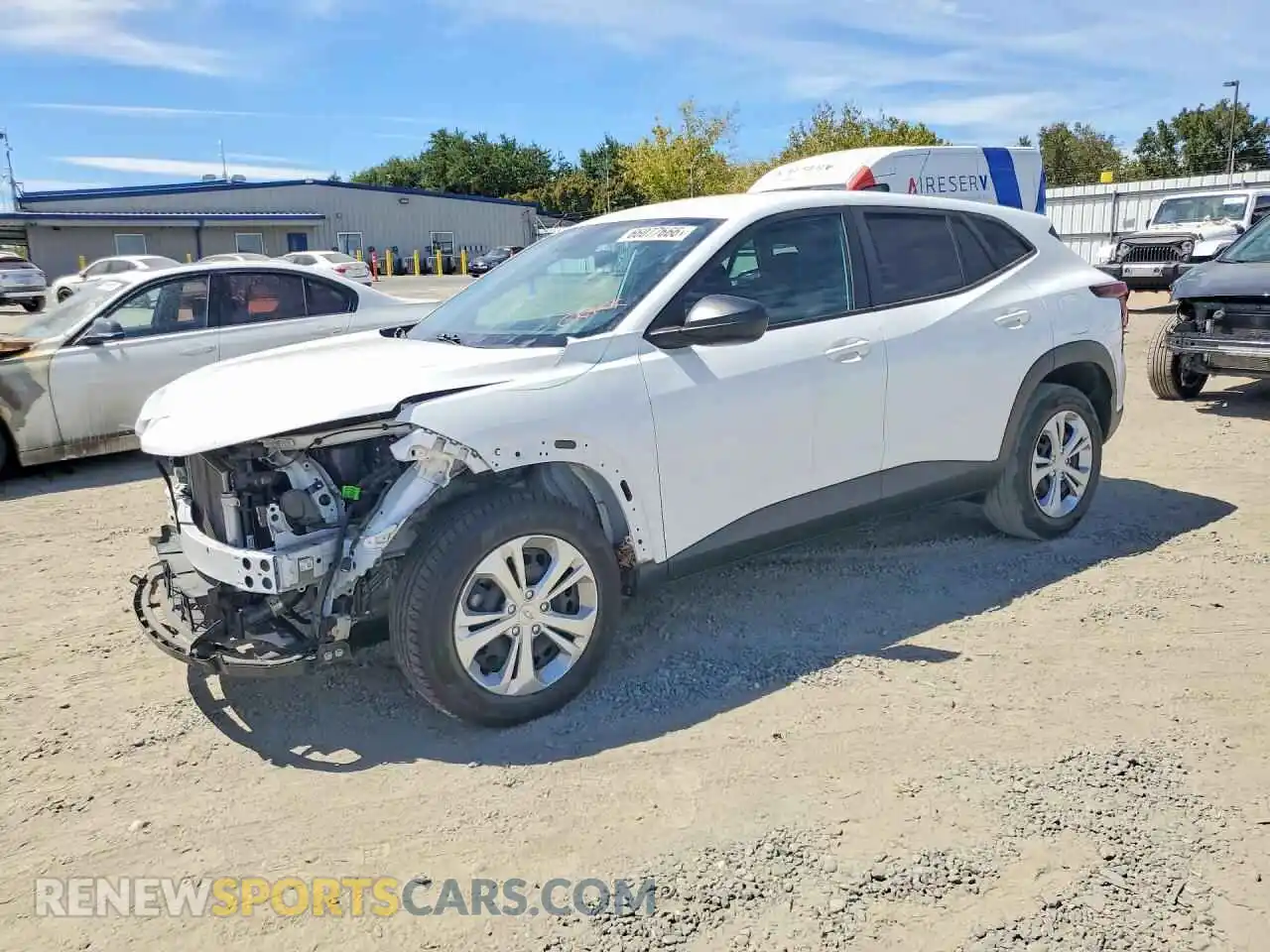 1 Photograph of a damaged car KL77LFE25RC046922 CHEVROLET TRAX 2024