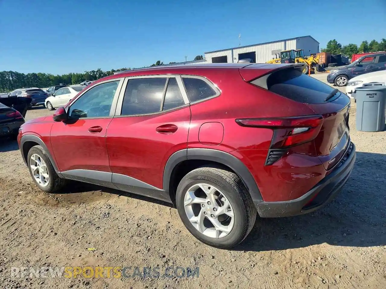2 fotografías del automóvil dañado KL77LFE25RC161908 CHEVROLET TRAX 2024